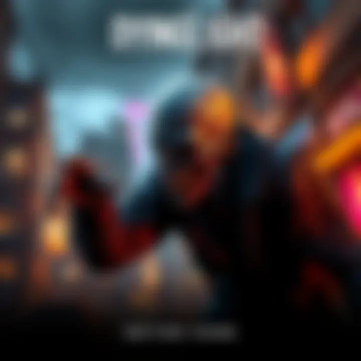 A fierce zombie lurking in an urban environment from Dying Light game