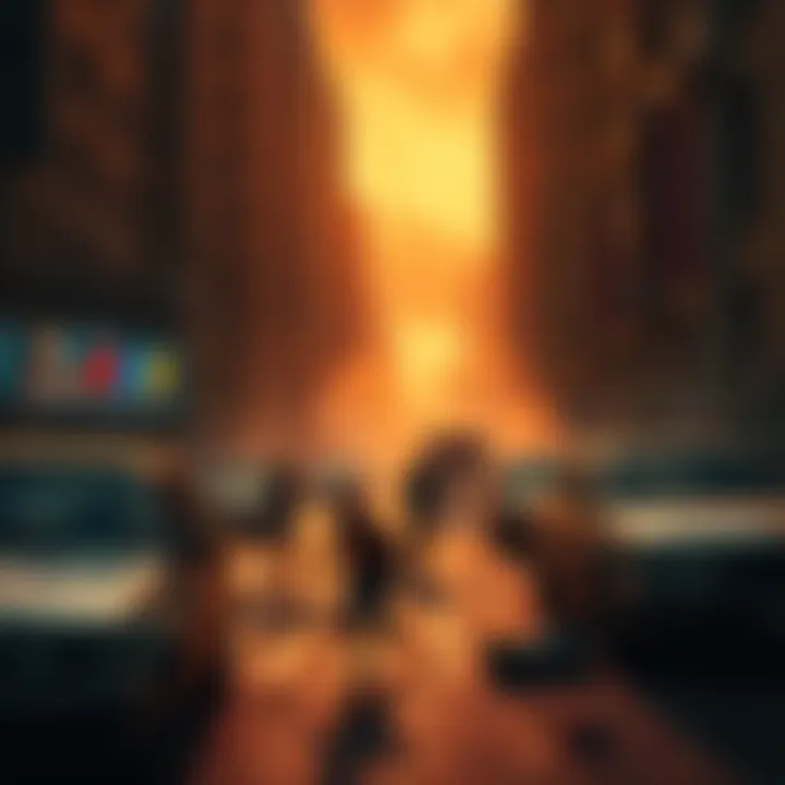 A chaotic street scene featuring people fleeing from zombies and abandoned cars, depicting a survival scenario from the Resident Evil universe.