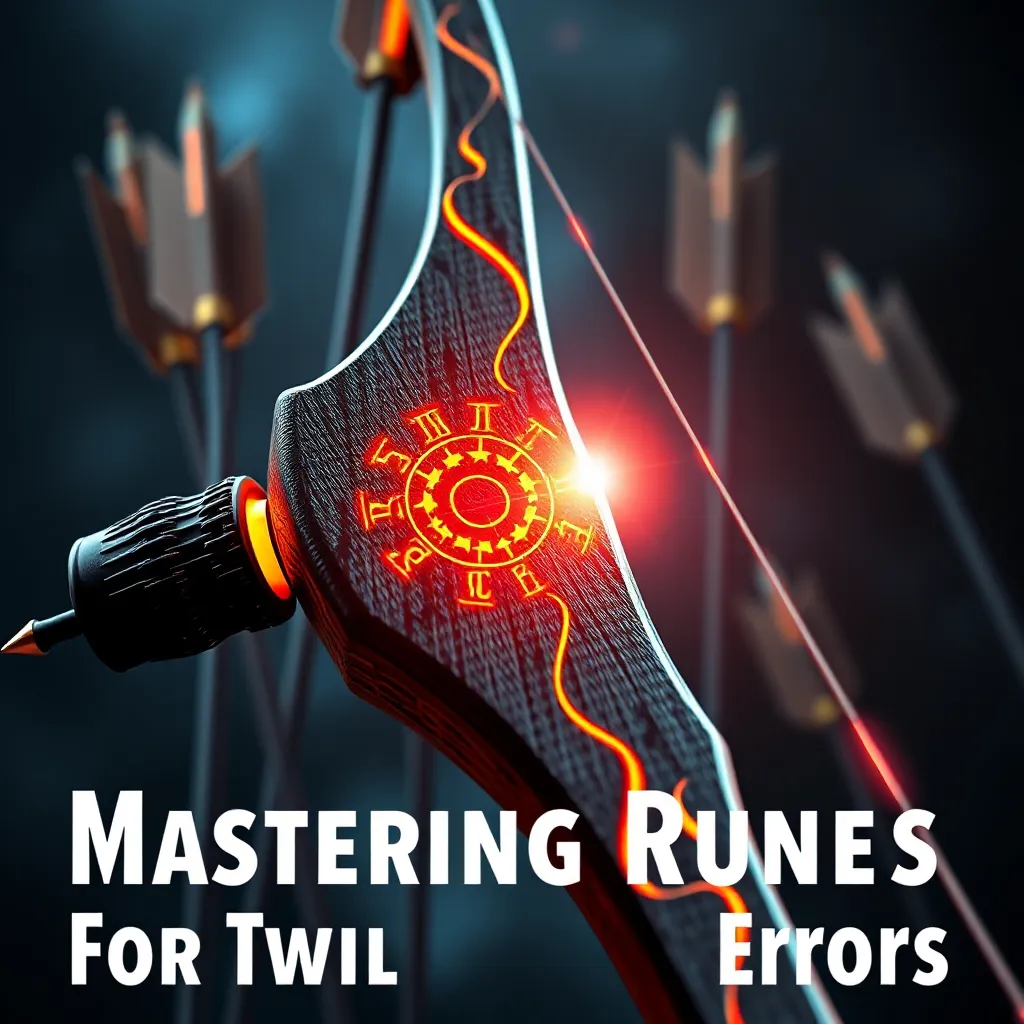 Mastering Runes for Bow Use: My Trial and Errors : LevelUpTalk
