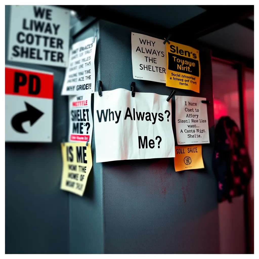 Broadsides on the Shelter: Why Always Me? : LevelUpTalk