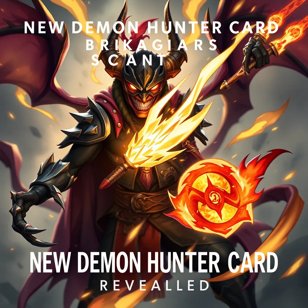 New Demon Hunter Card: Broxigar’s Last Stand Revealed : LevelUpTalk