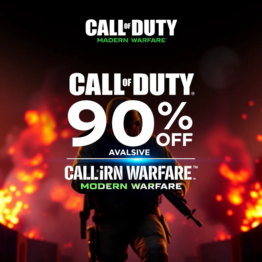 Massive 90 Discount On Call Of Duty Modern Warfare LevelUpTalk Call Of Duty Discount Banner 03 19 2026 8af471b8 497e 4264 83bb