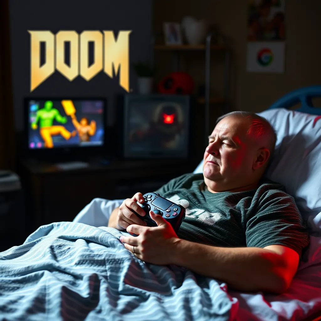 Doom Fan Battles Cancer with Last Gaming Request : LevelUpTalk