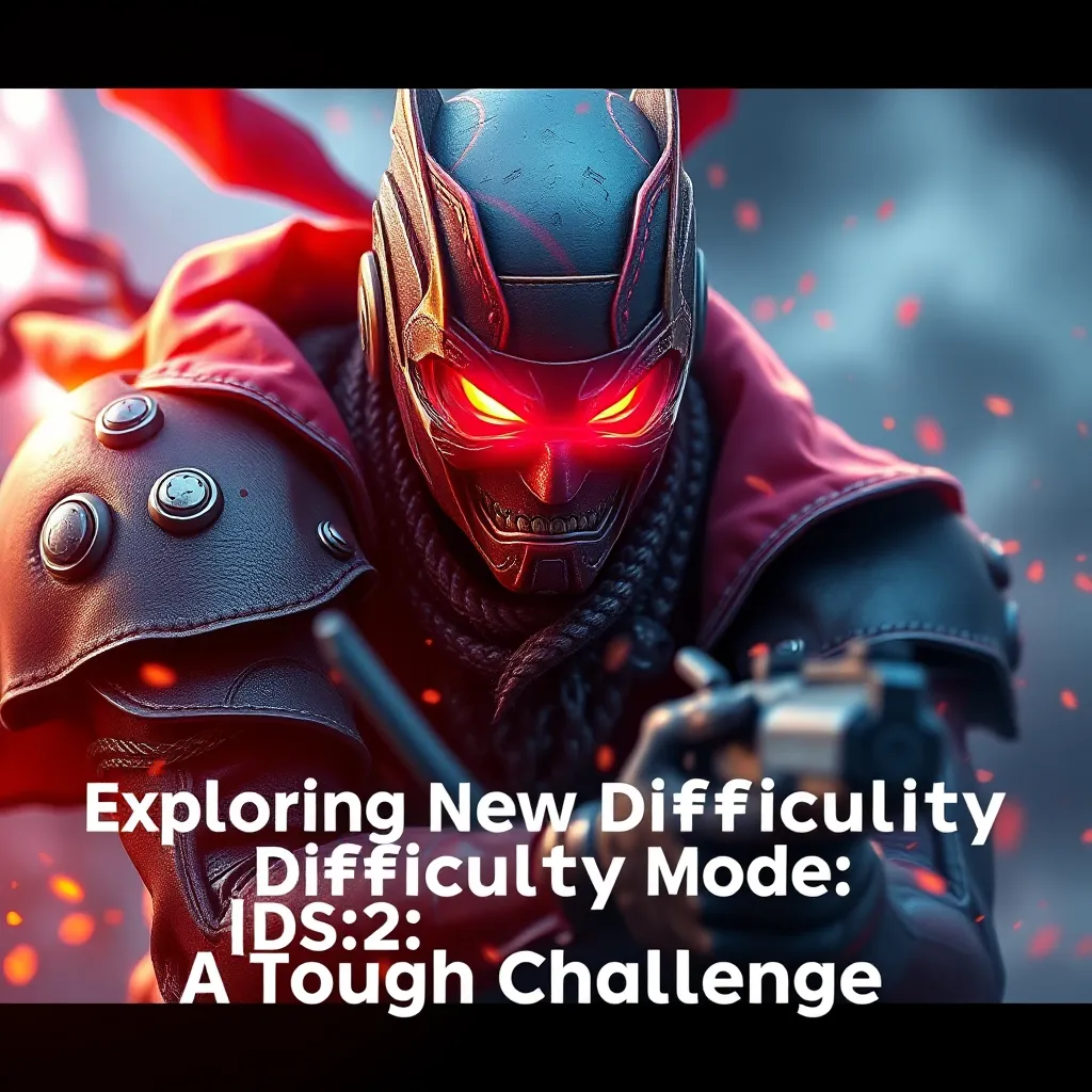 Exploring New Difficulty Mode in DS2: A Tough Challenge : LevelUpTalk