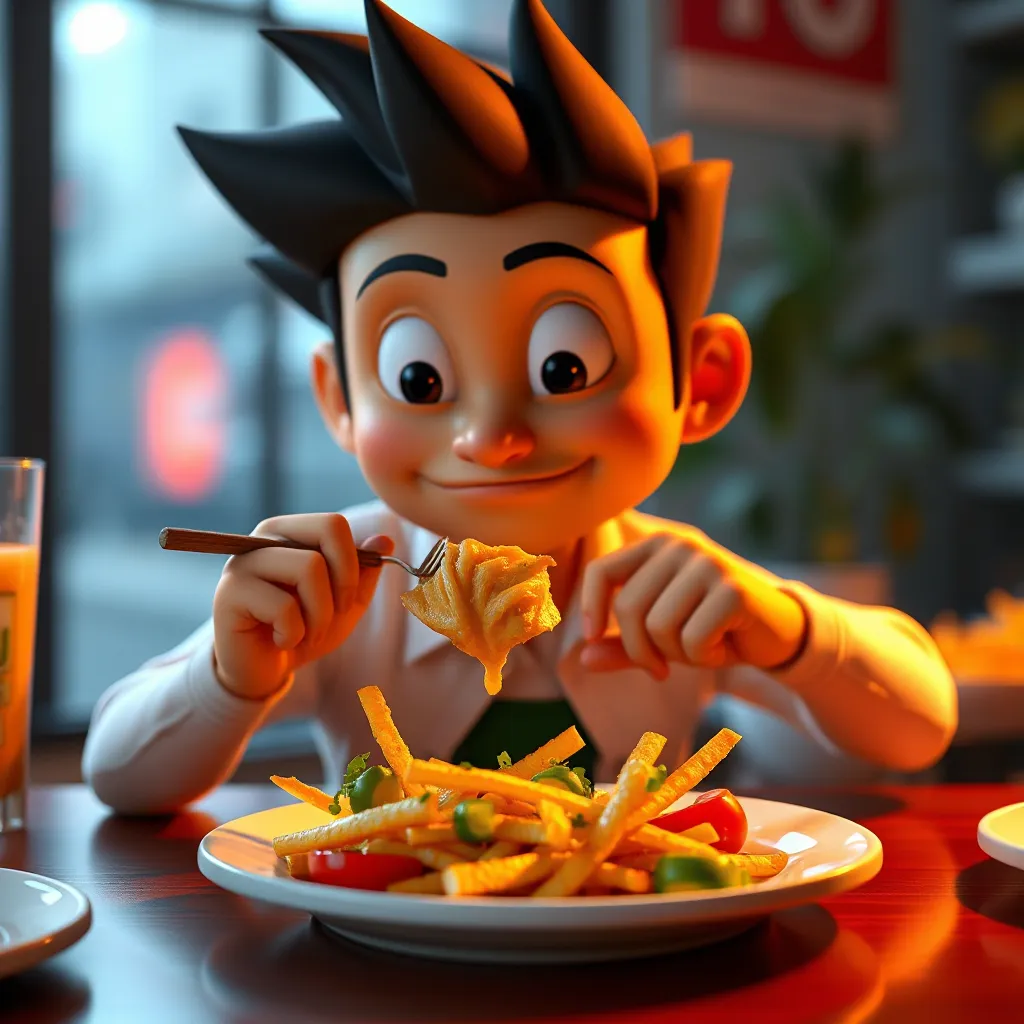 Eating Animation Frames Animators Favor Unique Eating Moves Over Running Styles? : LevelUpTalk