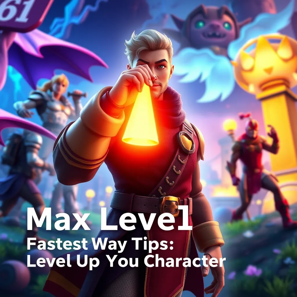 Max Level Tips: Fastest Way to Level Up Your Character : LevelUpTalk