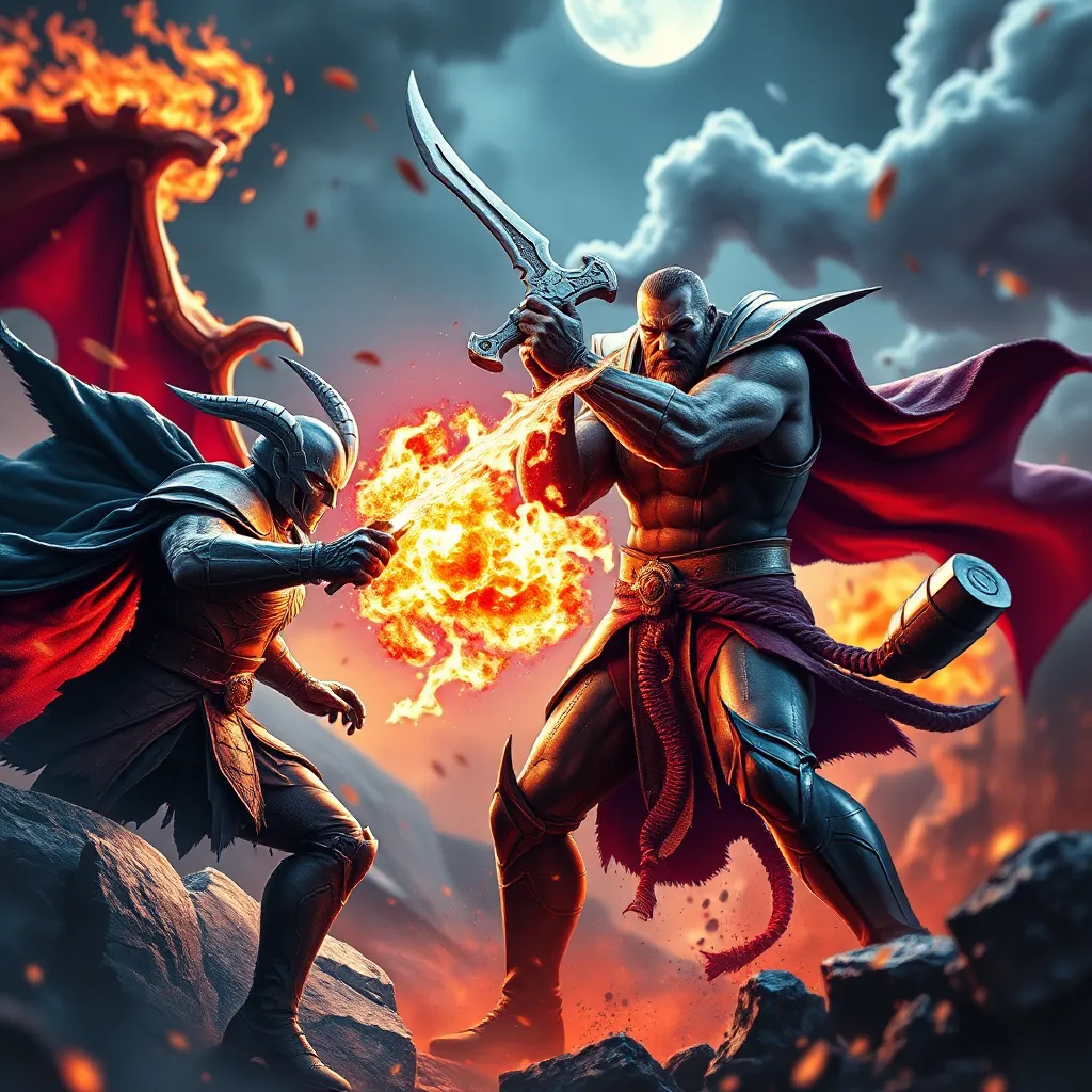 Epic Showdown Two Titans Could Shatter Nine Realms LevelUpTalk