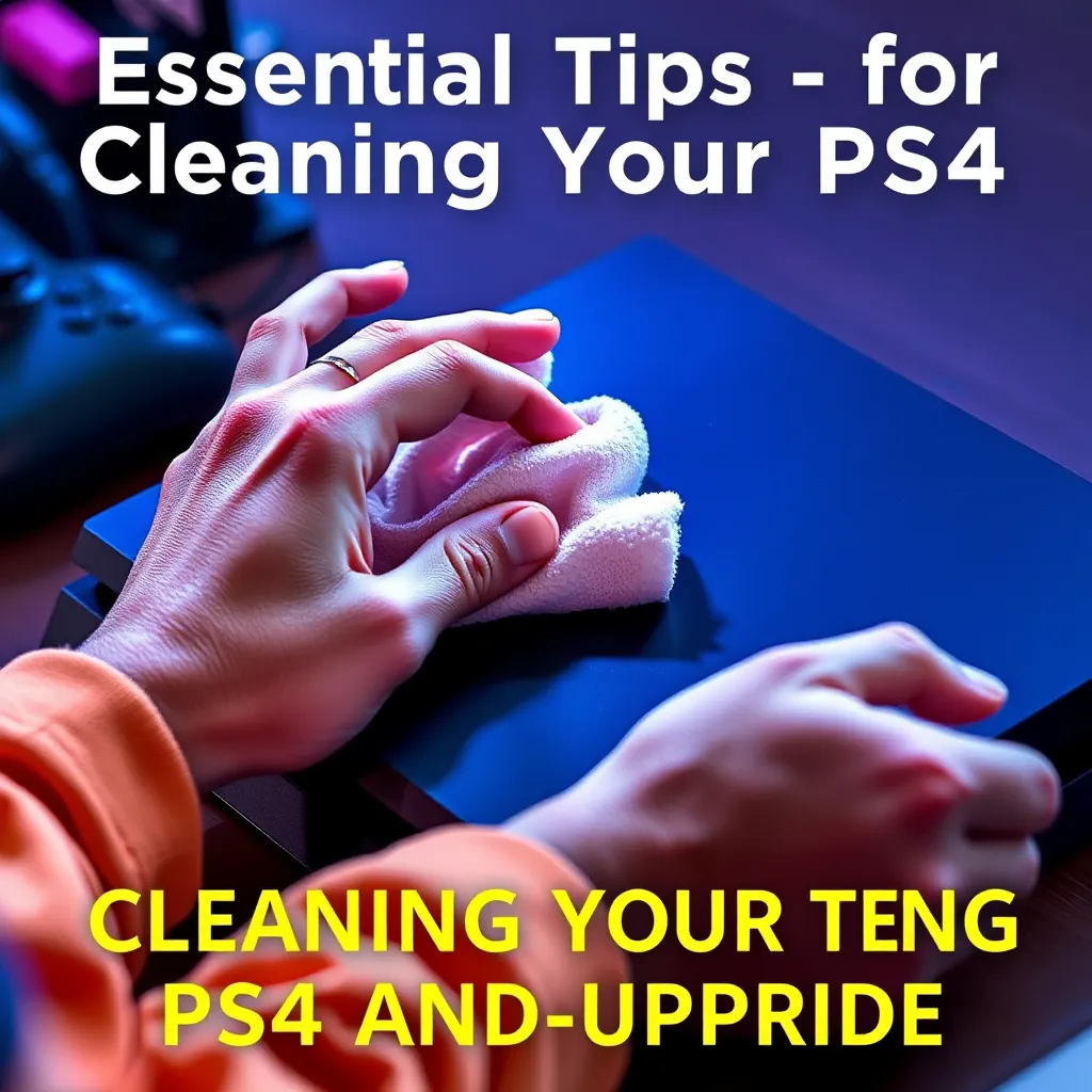 Essential Tips for Cleaning Your PS4 and Upgrading : LevelUpTalk