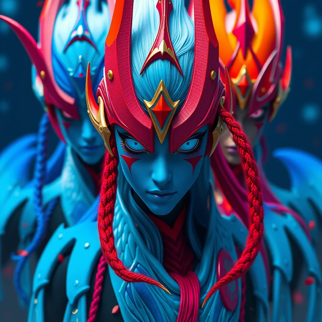 Mythic Design Exciting Color Choices for Mythic Character Designs : LevelUpTalk
