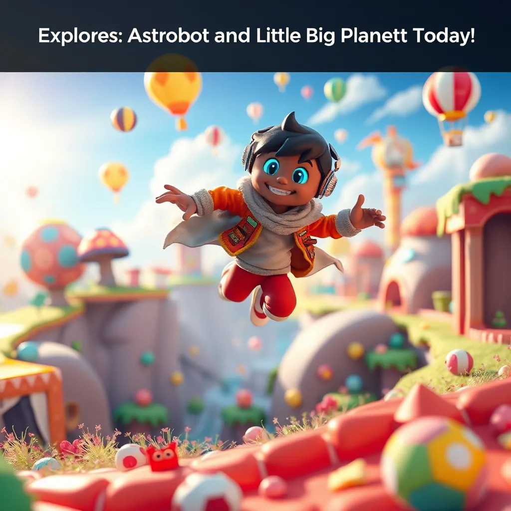 Explore Games Like Astrobot and Little Big Planet Today : LevelUpTalk