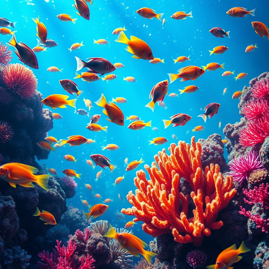 Explore the Beautiful Underwater World of Marine Life : LevelUpTalk