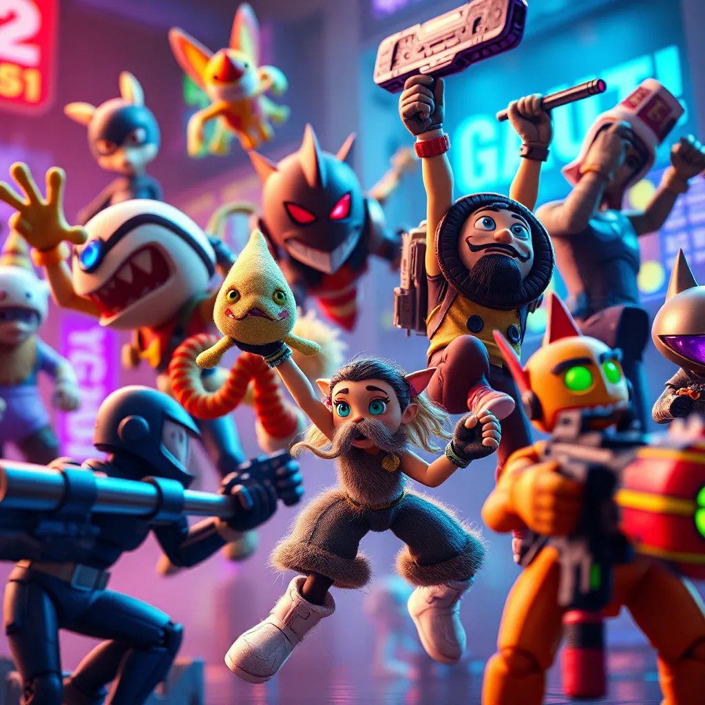Top Games Featuring Over-the-Top Playable Characters : LevelUpTalk