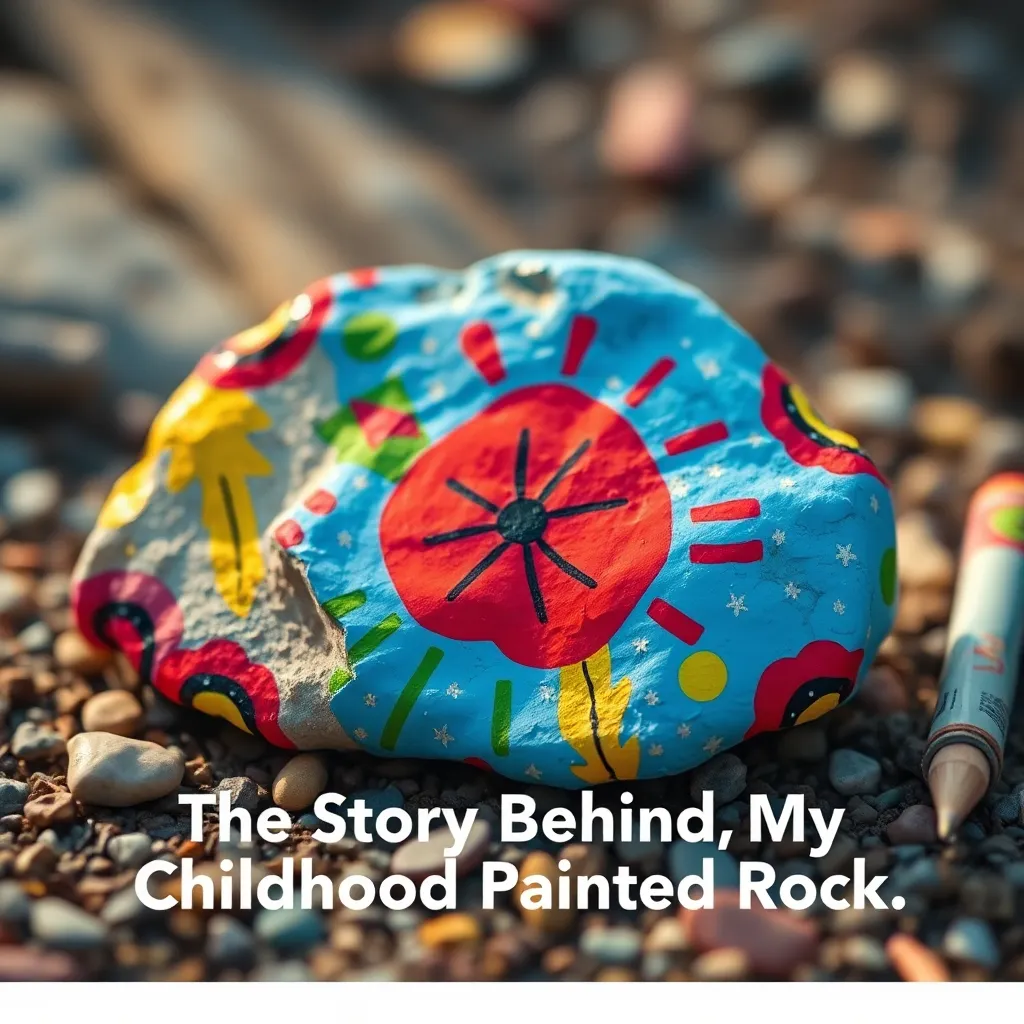 The Story Behind My Childhood Painted Rock : LevelUpTalk