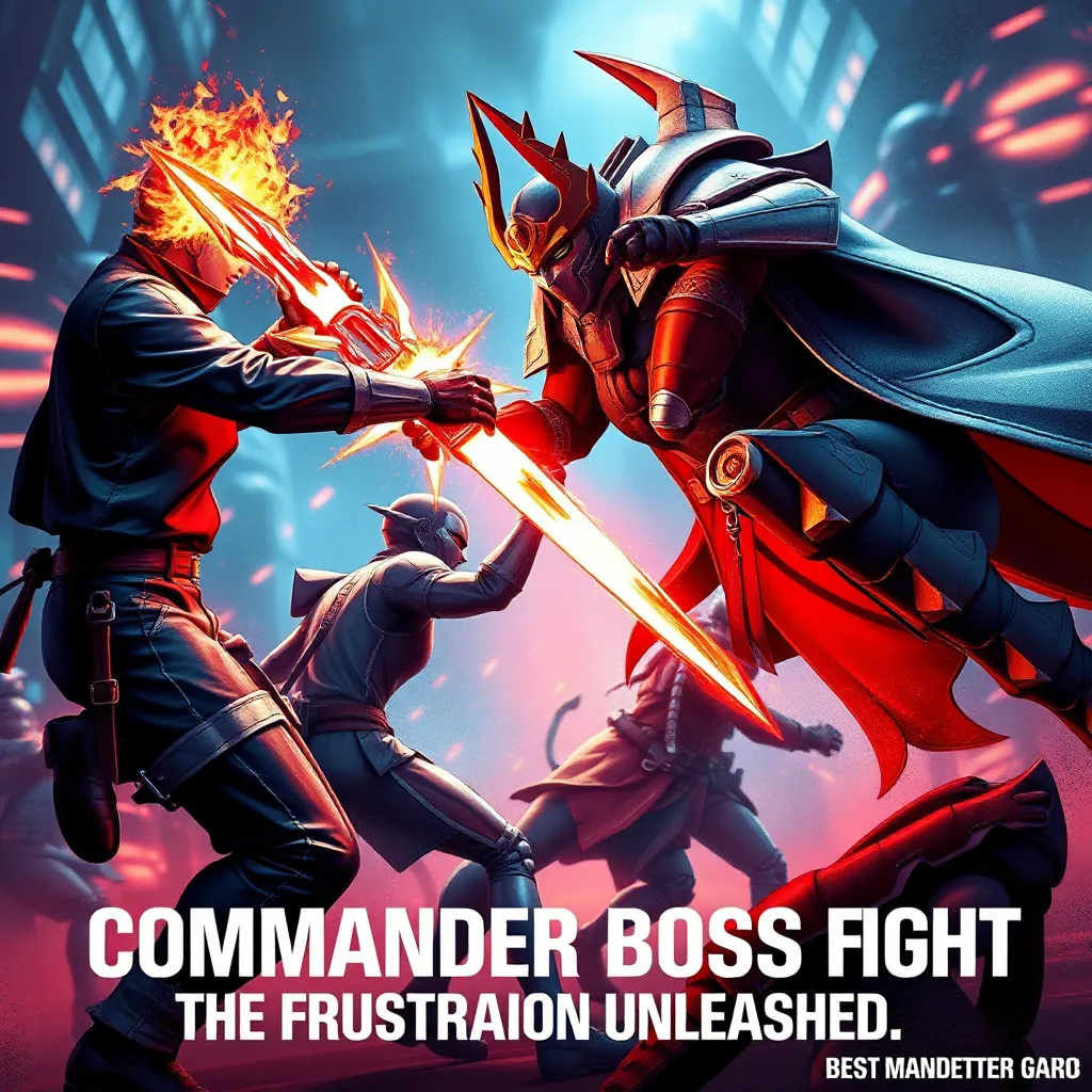 Commander Gaius Boss Fight: The Frustration Unleashed : LevelUpTalk