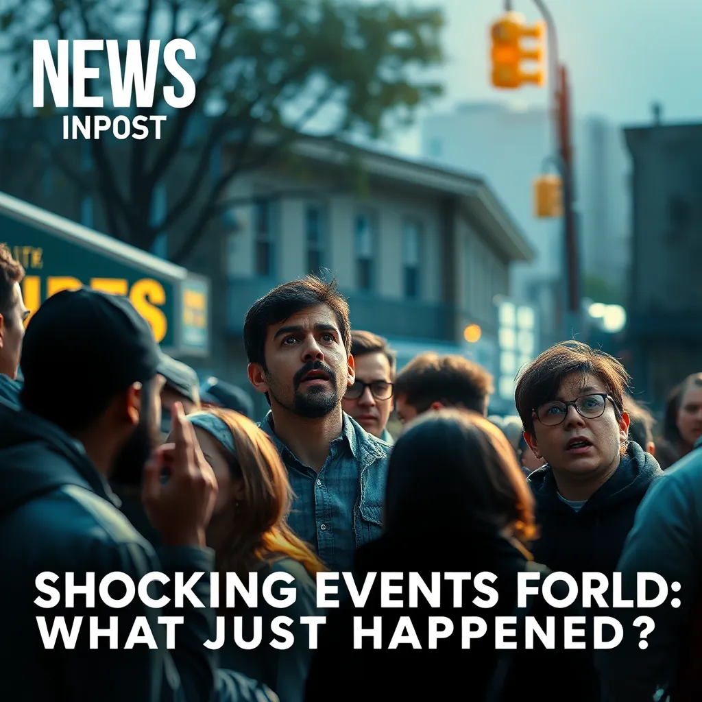 Shocking Events Shocking Events Unfold: What Just Happened? : LevelUpTalk