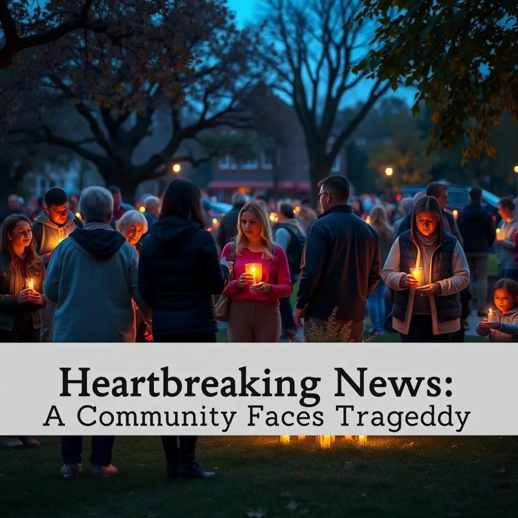 Heartbreaking News A Community Faces Tragedy LevelUpTalk