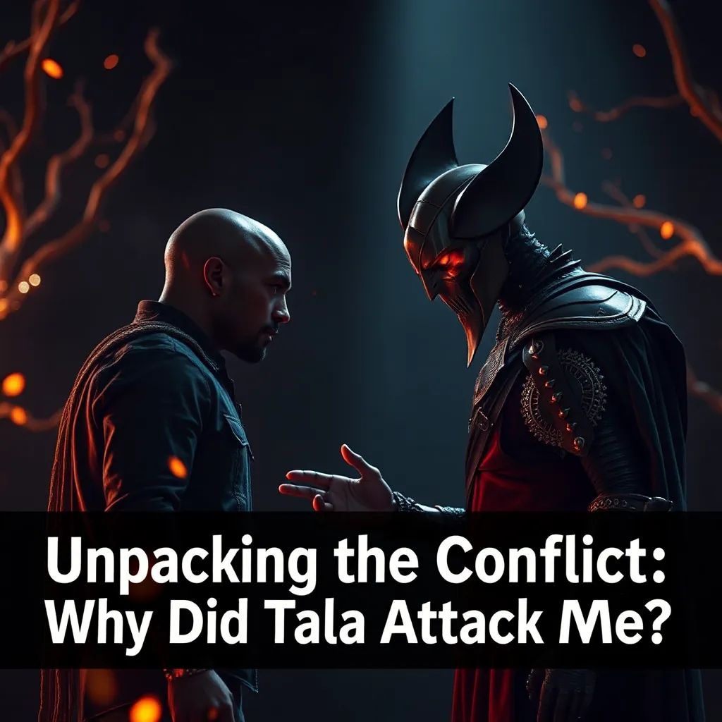 Unpacking the Conflict: Why Did Tal Rasha Attack Me? : LevelUpTalk
