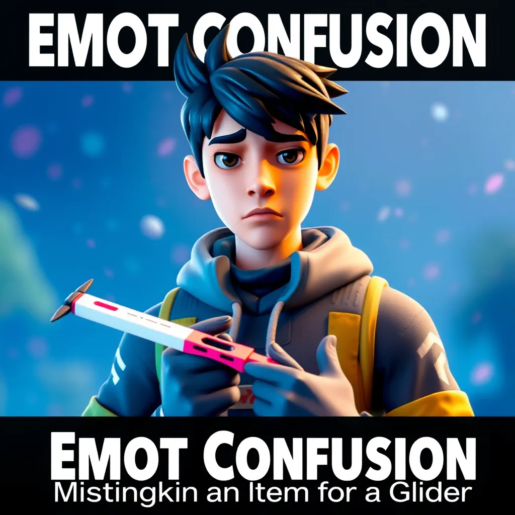 Emote Confusion: Mistaking an Item for a Glider : LevelUpTalk