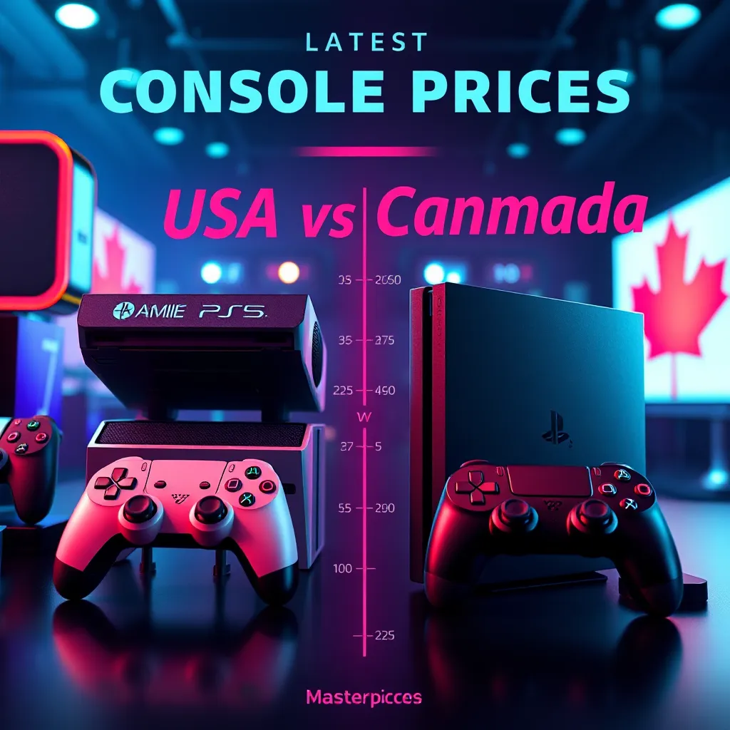 Latest Console Prices: USA vs Canada Comparison : LevelUpTalk
