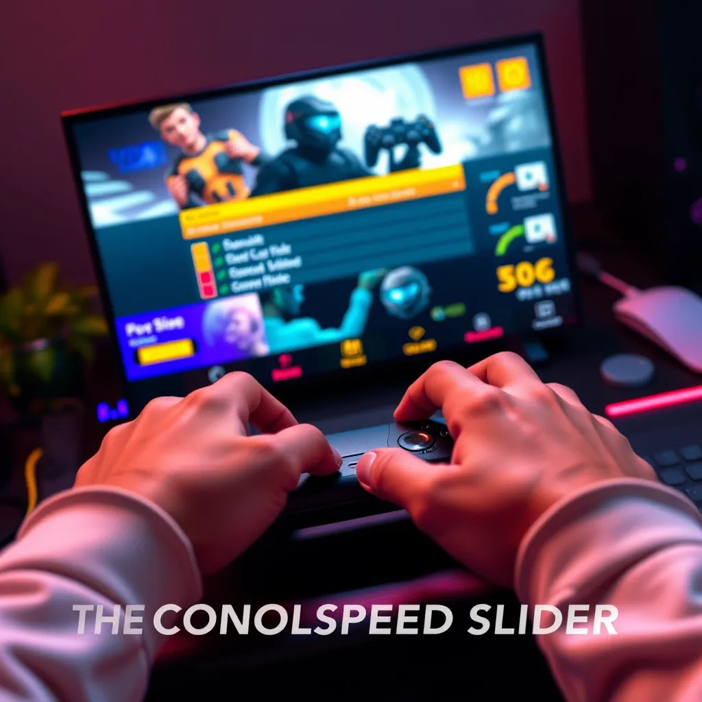 Console Pointer Console Cursor Speed Slider Request Hits 12 Days : LevelUpTalk
