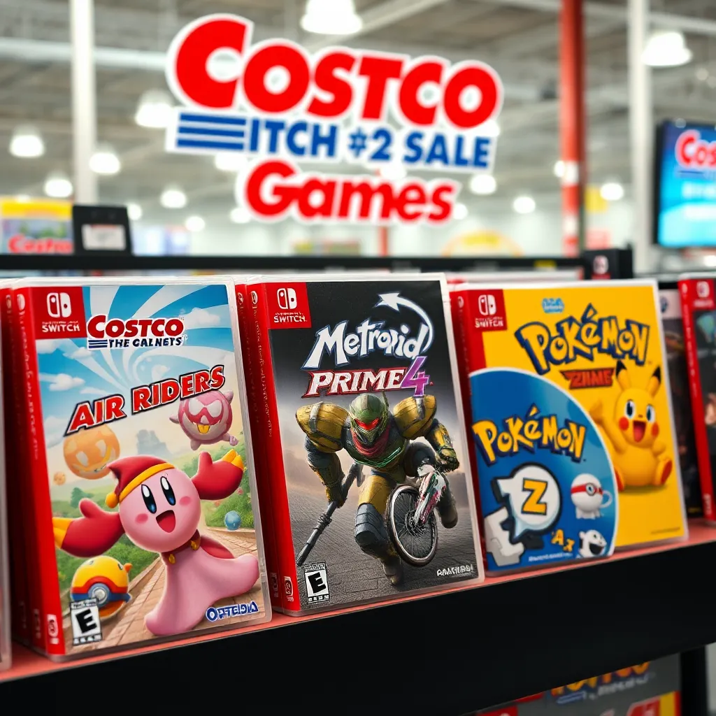 Costco Offers Switch 2 Games at $29.47 Each - 57% Off : LevelUpTalk