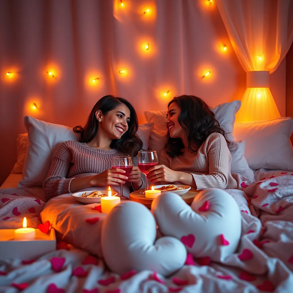 Unique Ways to Spend Valentine's Day in Bed : LevelUpTalk