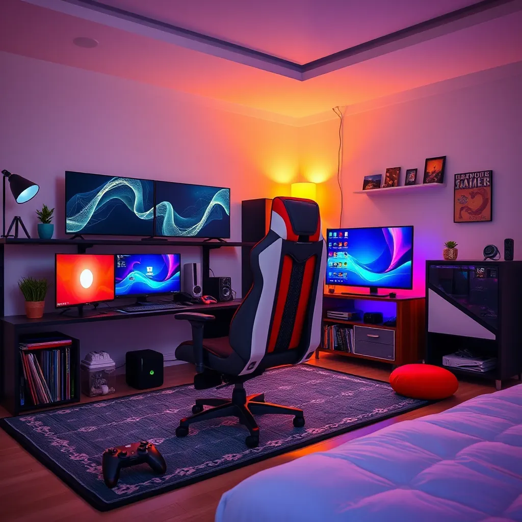 Setting Up Your Console Gaming Space in a Bedroom Without Pain ...