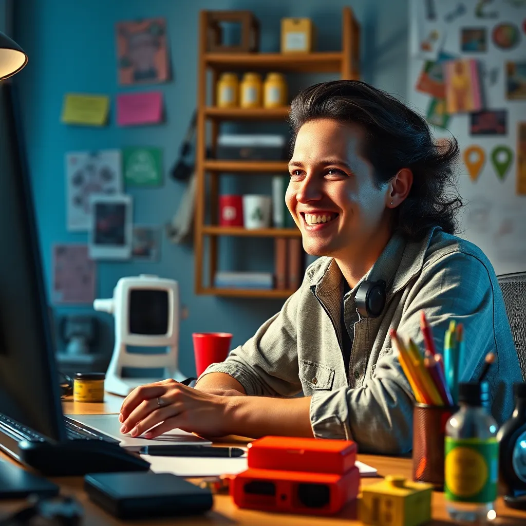 Creative Break Leads to Fun Video Idea During Work : LevelUpTalk