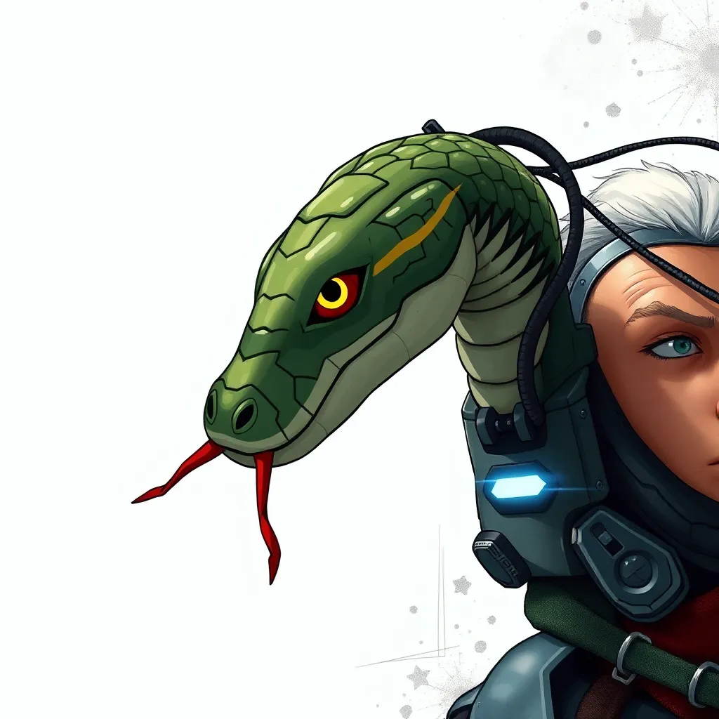 Snake Fan Creative Solid Snake Drawing Captivates Fans : LevelUpTalk