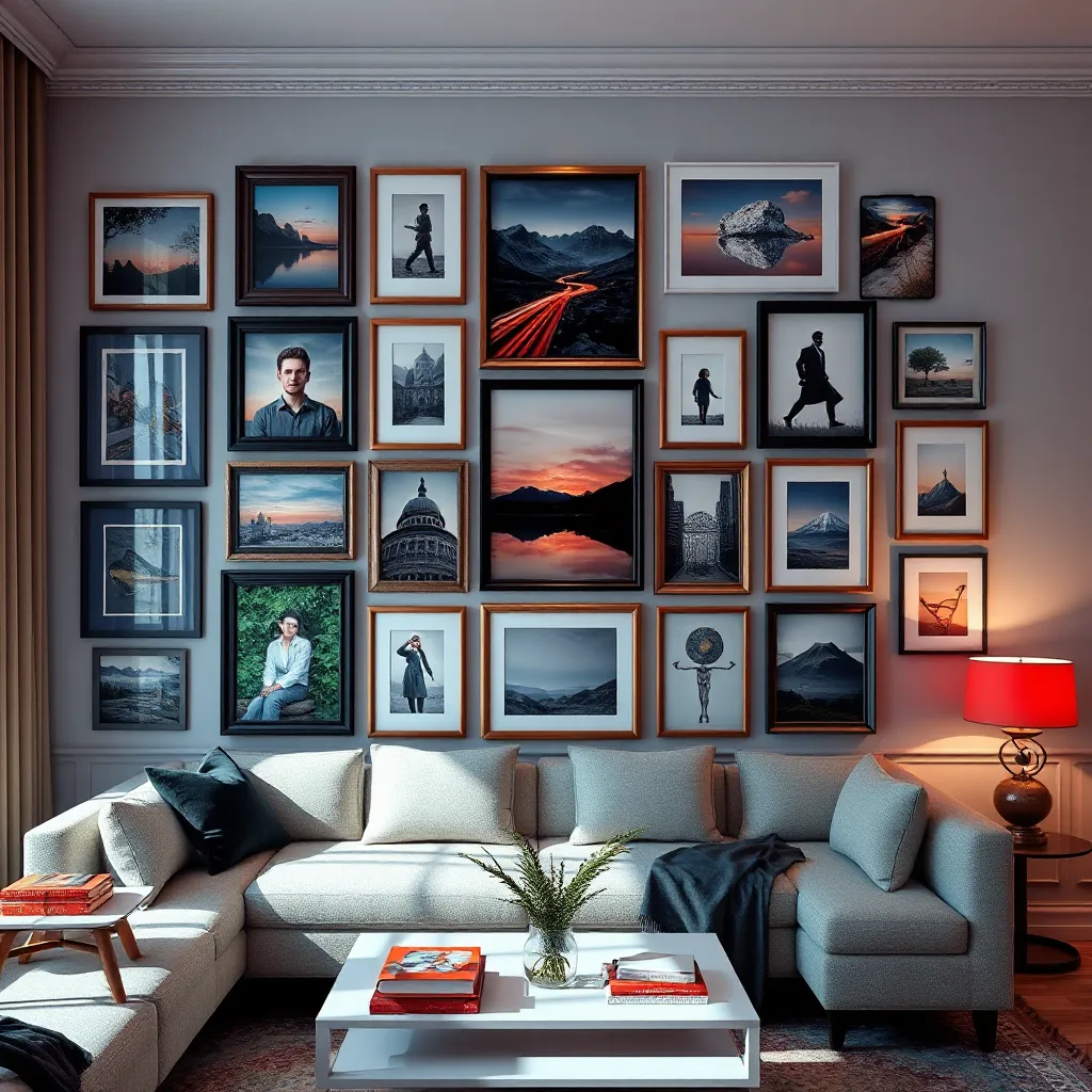 Creative Ways to Decorate Your Walls with Pictures : LevelUpTalk