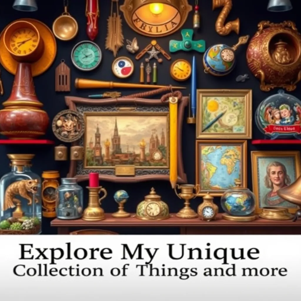 Explore My Unique Collection of Things and More : LevelUpTalk