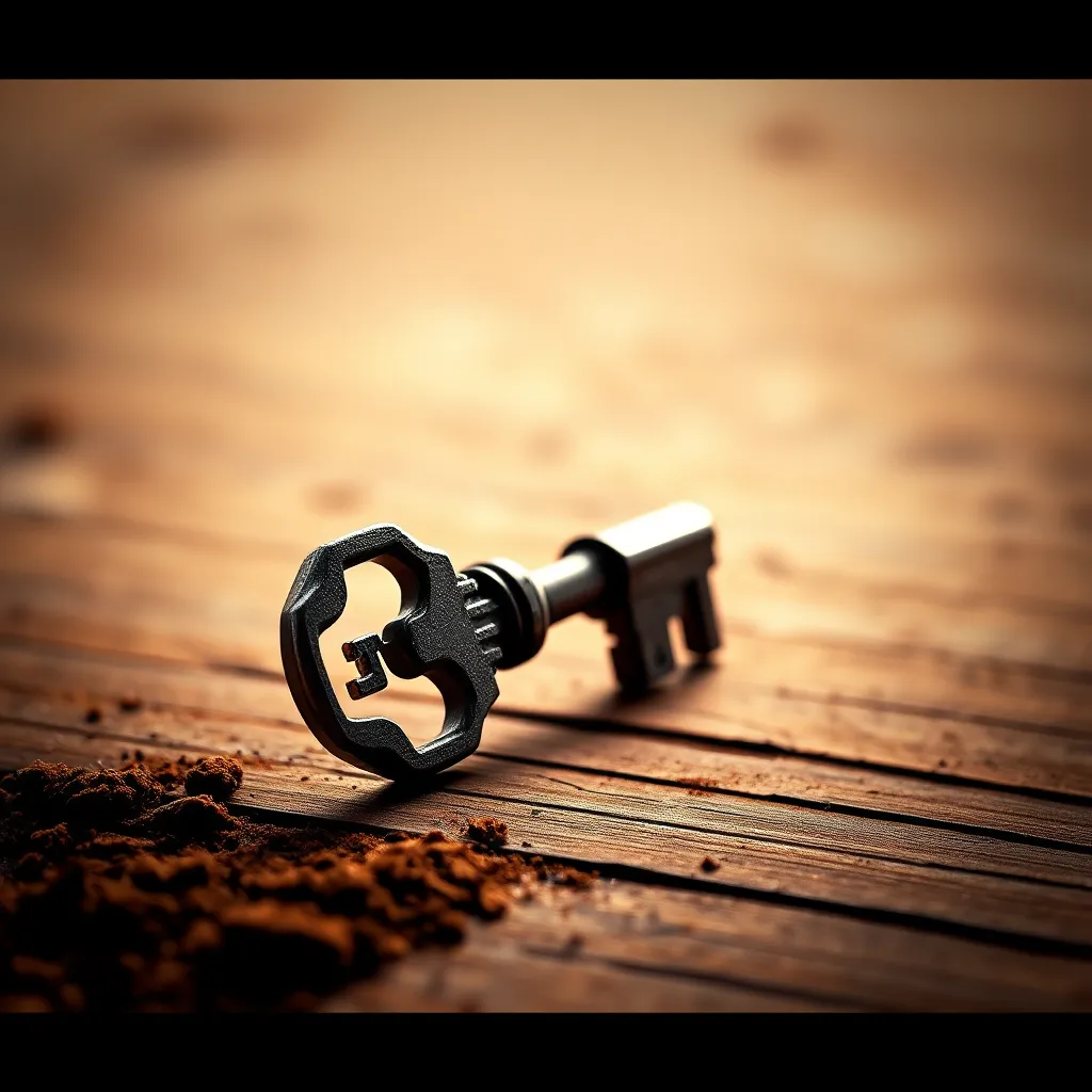 Curious Key Spotted at Outpost: Anyone Know What It Is? : LevelUpTalk