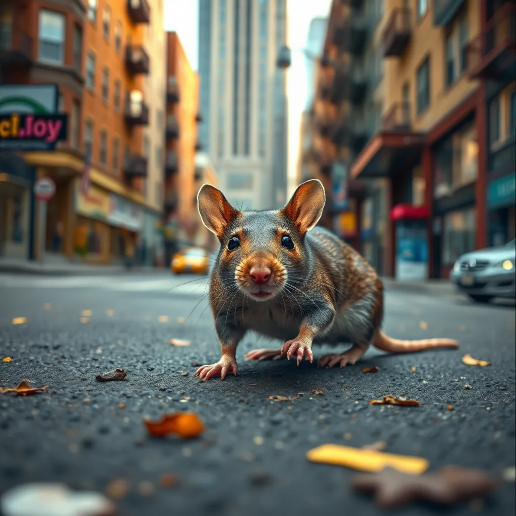 Strange Sighting: Curious Rat Takes Center Stage : LevelUpTalk