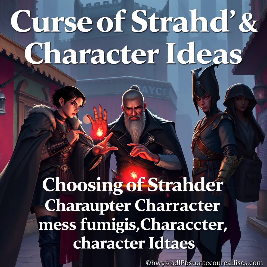 Choosing the Perfect Character for Curse of Strahd : LevelUpTalk