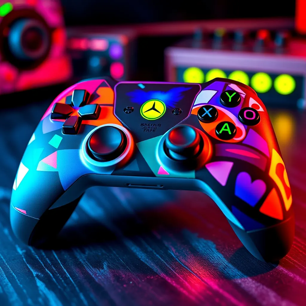 Girlfriend's Custom Paint Job on My Controller Blows Me Away : LevelUpTalk