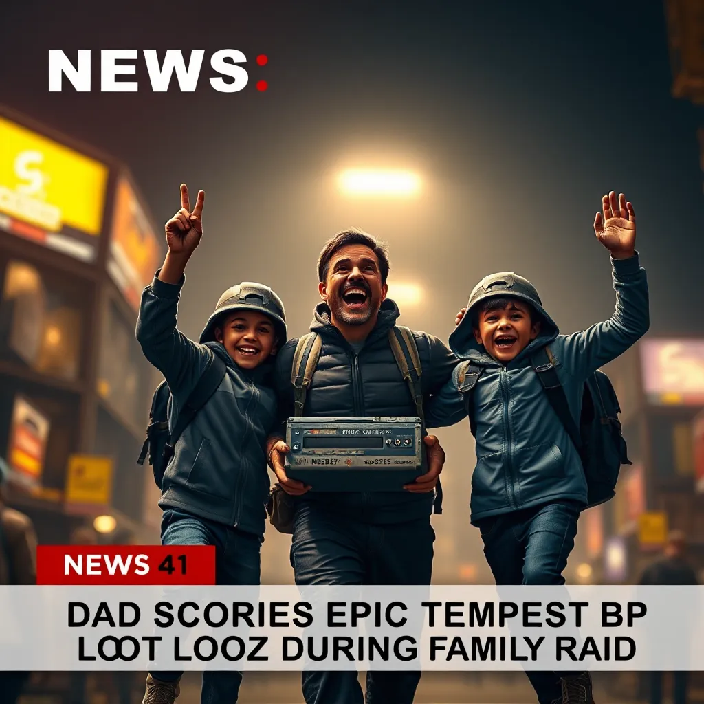 Dad Scores Epic Tempest BP Loot During Family Raid : LevelUpTalk