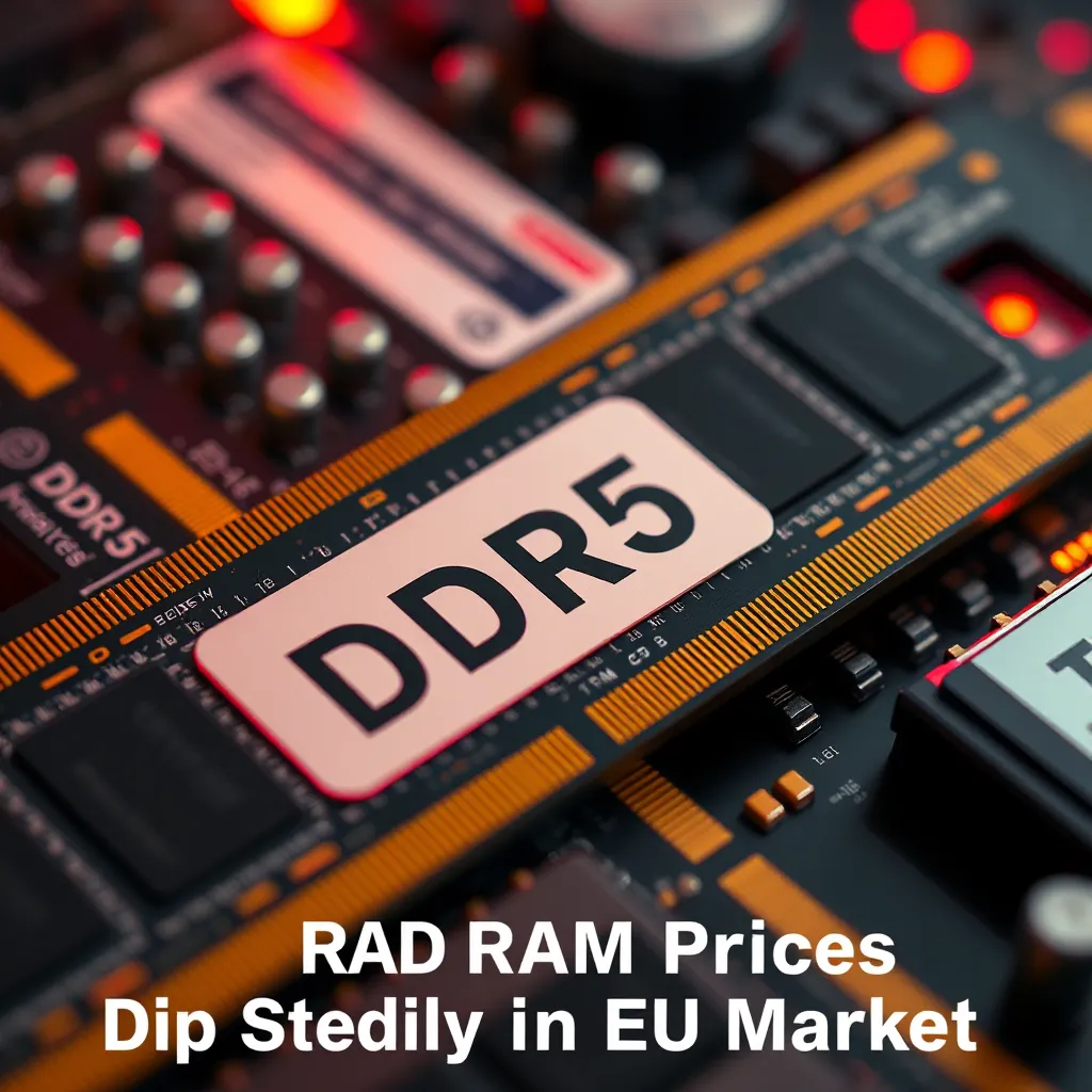 DDR5 RAM Prices Dip Steadily in EU Market : LevelUpTalk