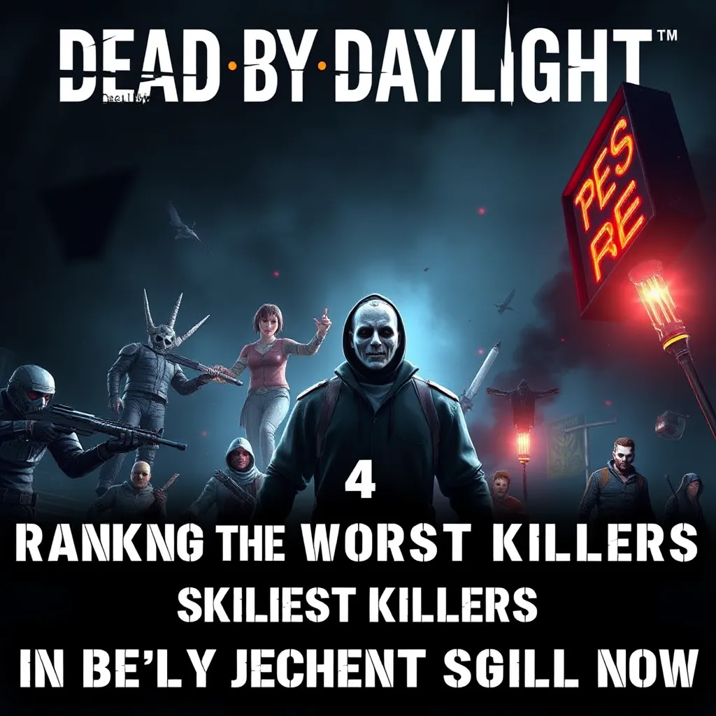 Ranking the 5 Worst Killers in Dead by Daylight Right Now : LevelUpTalk