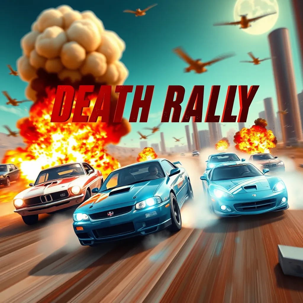 Grab Death Rally Free on Steam—Classic Gaming Rewind! : LevelUpTalk