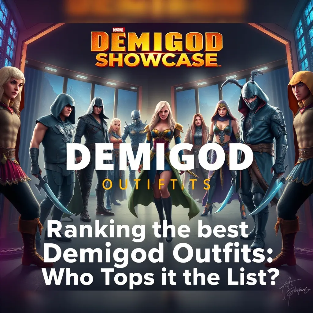 Ranking the Best Demigod Outfits: Who Tops the List? : LevelUpTalk