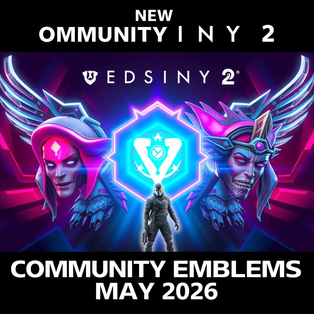 Destiny 2 Community Emblems Announced for May 2026 : LevelUpTalk