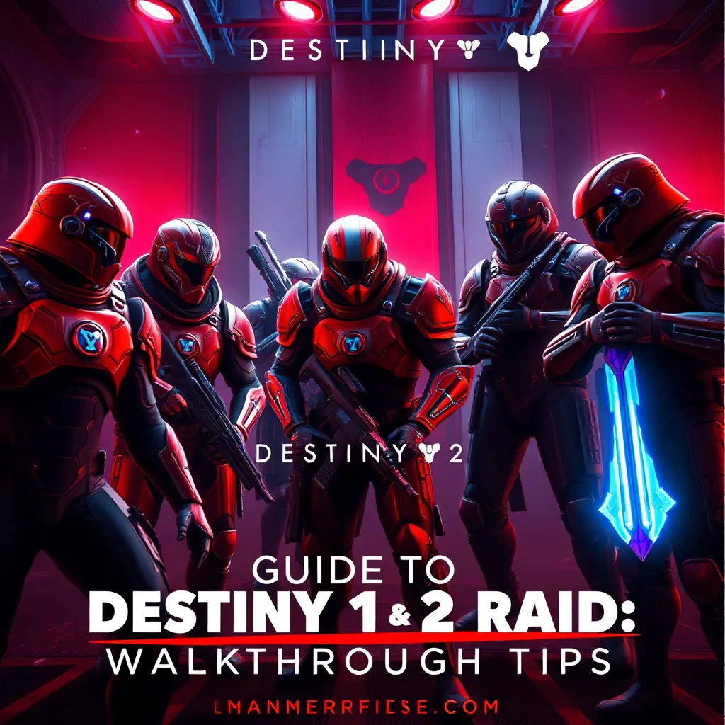 Expert Guide to Destiny 1 & 2 Raids: Walkthrough Tips : LevelUpTalk