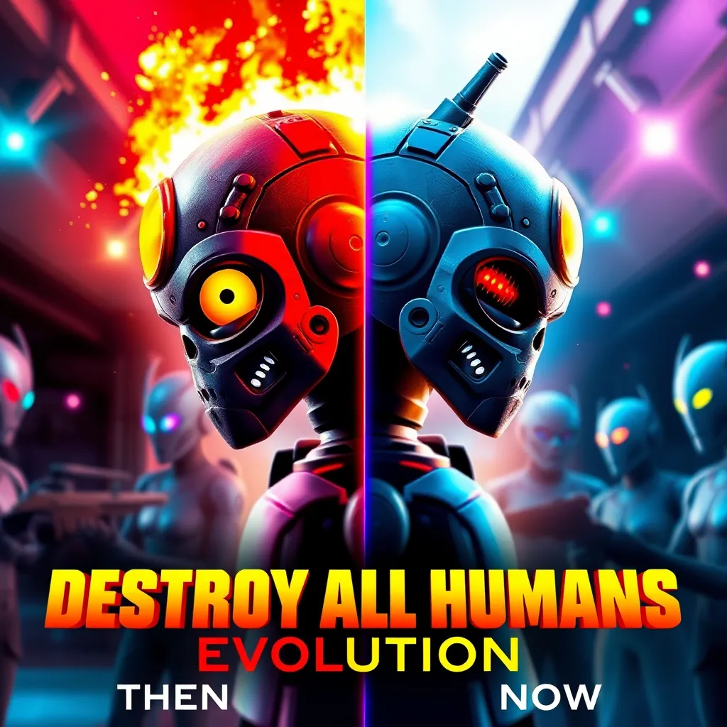 Humans 26 Then and Now: The Evolution of Destroy All Humans : LevelUpTalk