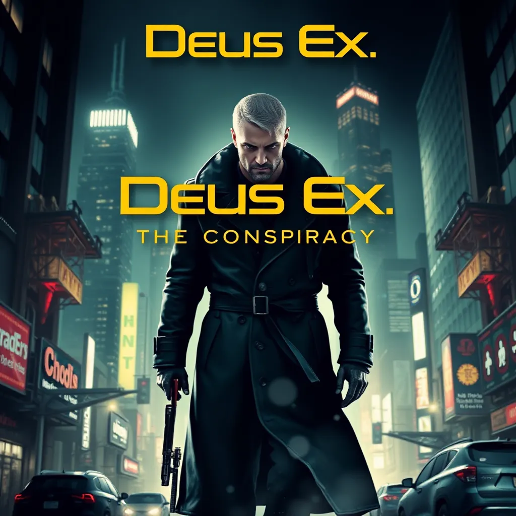 First Game Jeu Deus Ex The Conspiracy PS2 - Version US, Comme Neuf Sans ...