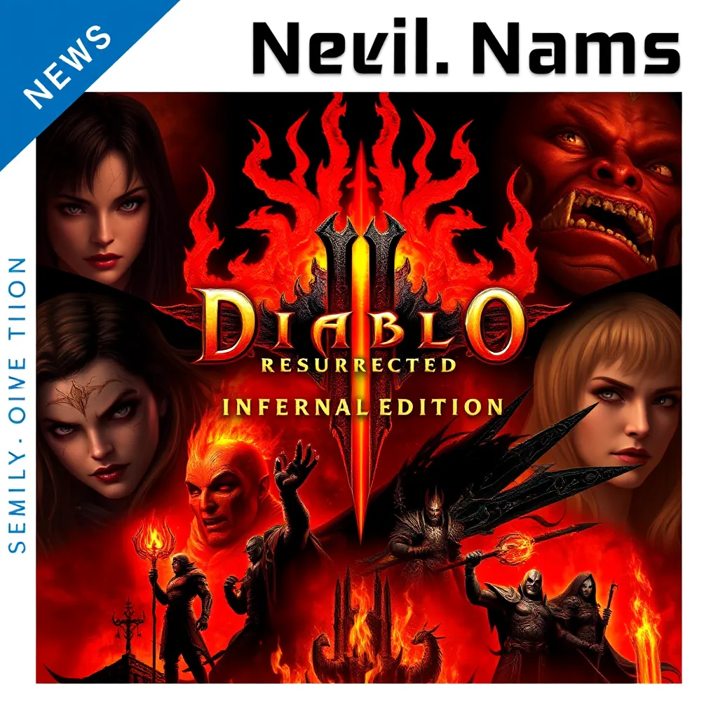 Explore Diablo II Resurrected Infernal Edition Release LevelUpTalk