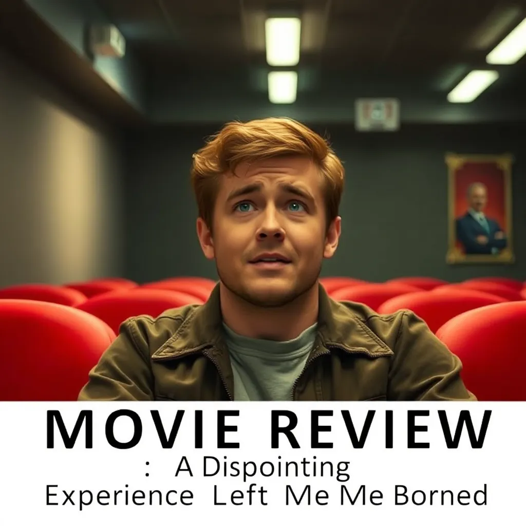 Movie Review: A Disappointing Experience Left Me Bored : LevelUpTalk