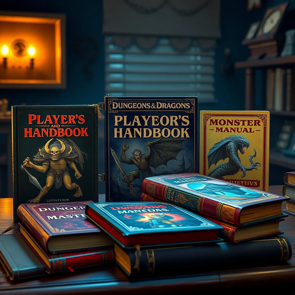 Best Rule Books for DMs: Player's Handbook or Monster Manual? : LevelUpTalk