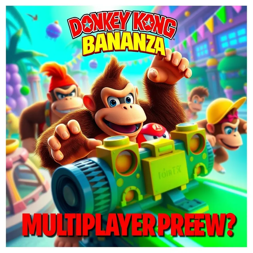 HOW TO START A MULTIPLAYER GAME DONKEY KONG BANANZA intelligence overview