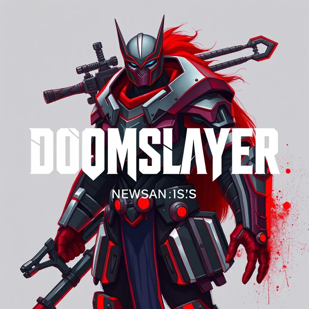 Artist Promises Epic Artwork featuring Doomslayer : LevelUpTalk