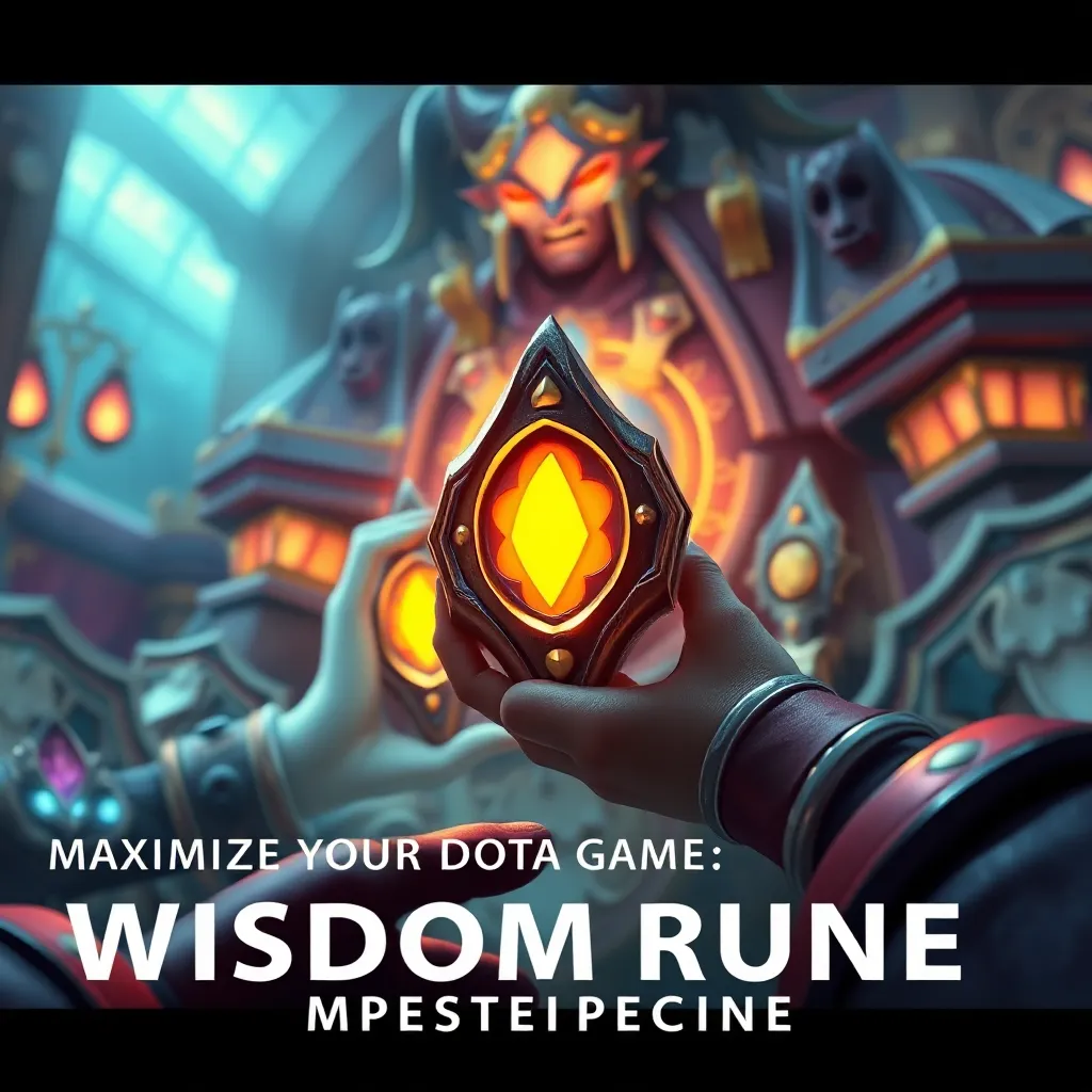 Dota Gold Rune Stack Maximize Your Dota Game: The Power of Wisdom Rune : LevelUpTalk
